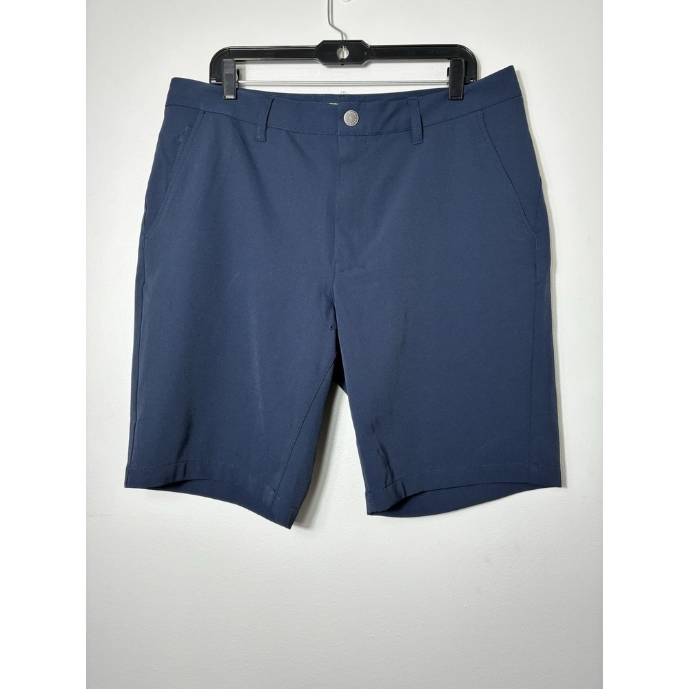 Bonobos Stretch Washed 10" Chino Shorts Navy 36 Preppy Yacht Old Money Coastal